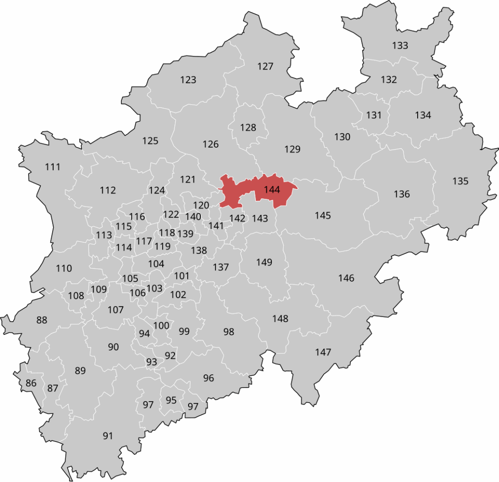 Bundestagswahlkreis - wikipedia Bild