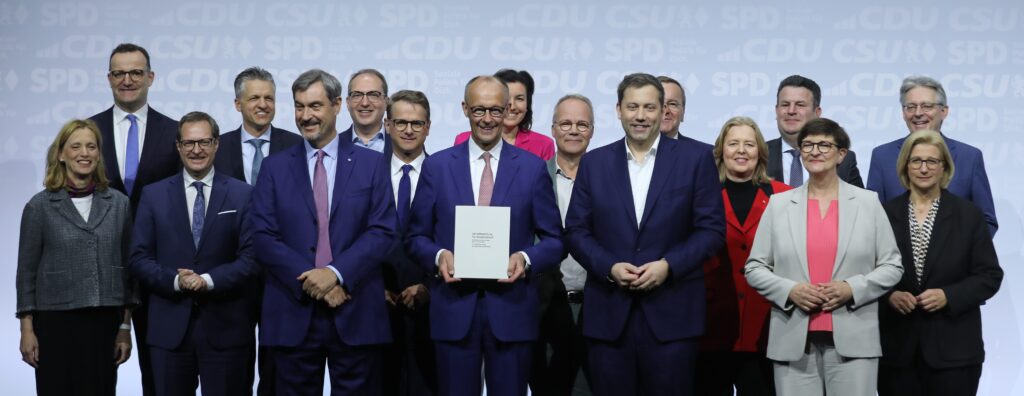 Kabinett Merz – Bundesregierung bei Koalitionsausschuss im Kanzleramt