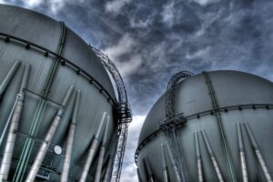 Gasspeicher Deutschland 2026 – Industrieanlage zur Gasversorgung