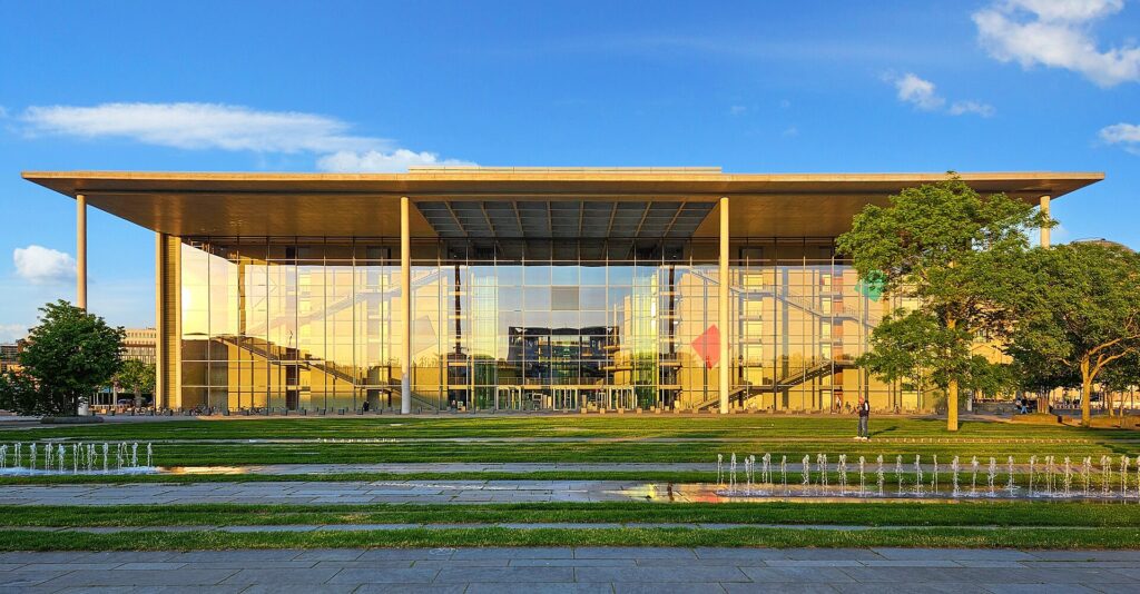 Paul-Löbe-Haus in Berlin, Veranstaltungsort des Forums zum Digital Services Act