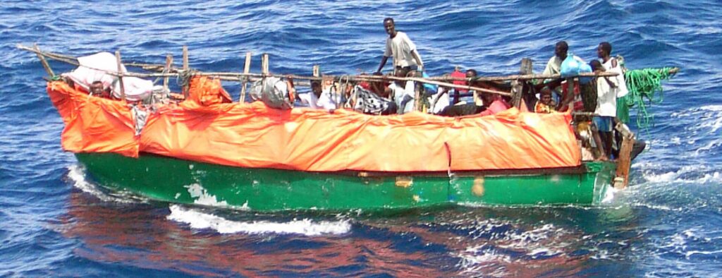 Symbolbild zu den sinkenden Asylzahlen und dem bestehenden Migrationsproblem
